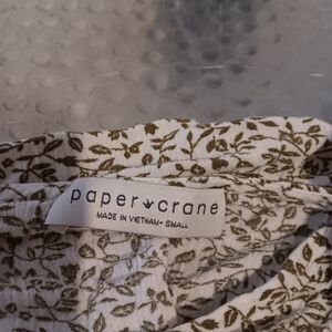 Paper Crane Floral Top
